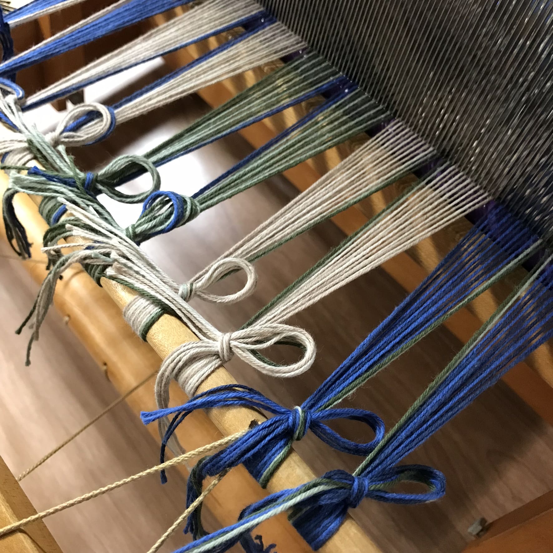 Ready to weave