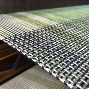Handwoven Green Fabric