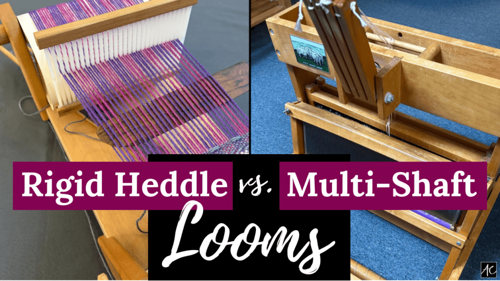 Rigid Heddle vs Multi-Shaft Looms - Acton Creative